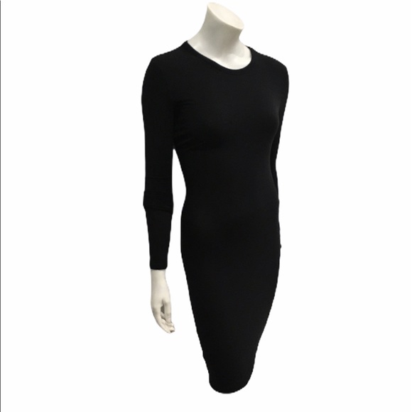 Alexander Wang Womans Black Midi Dress - Picture 3 of 6